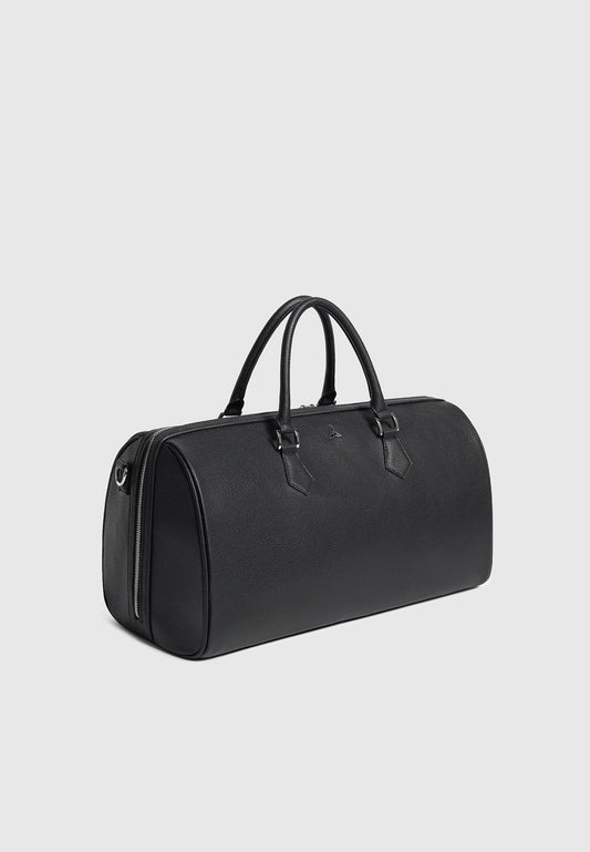 Éternel Leather Travel Bag - Black