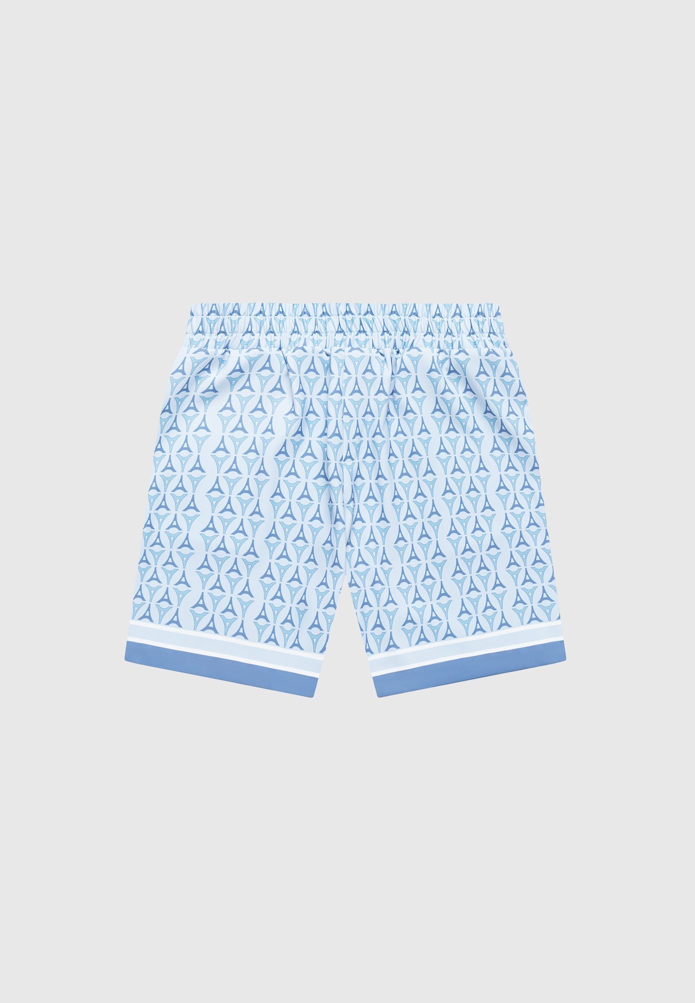 Eiffel Monogram Shorts - Blue