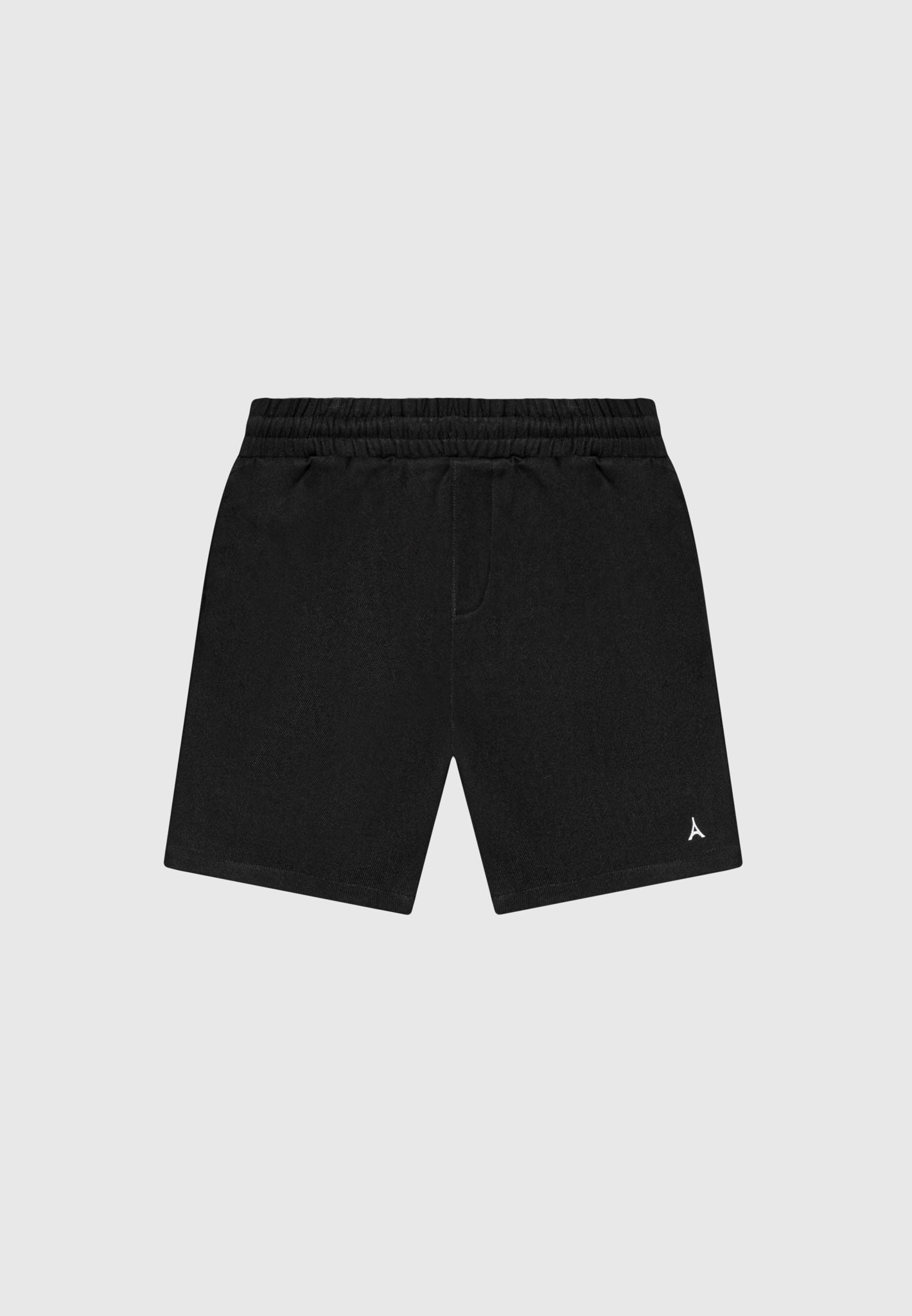Eiffel Twill Shorts - Black